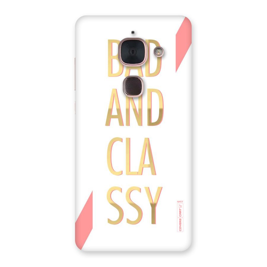 Bad And Classy Back Case for Le Max 2
