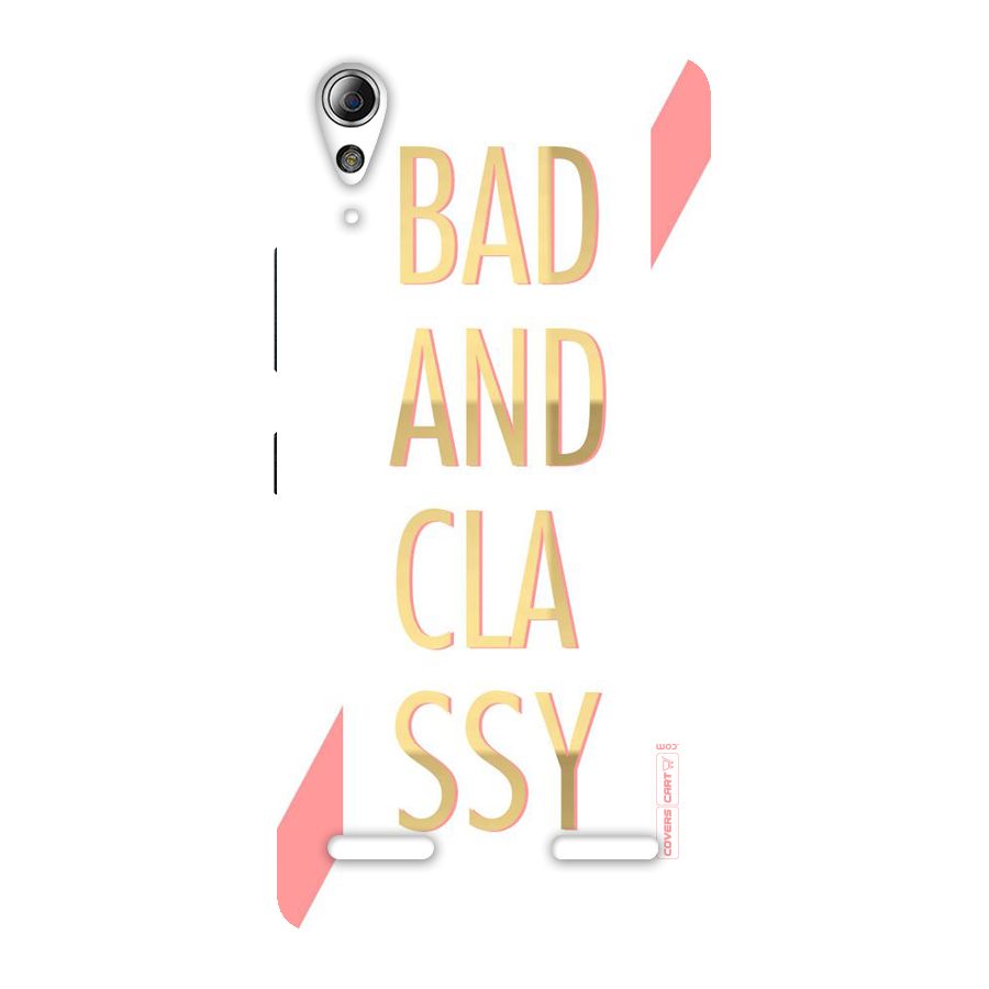 Bad And Classy Back Case for Lenovo A6000 Plus