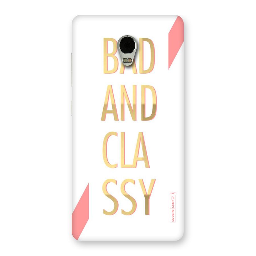 Bad And Classy Back Case for Lenovo Vibe P1