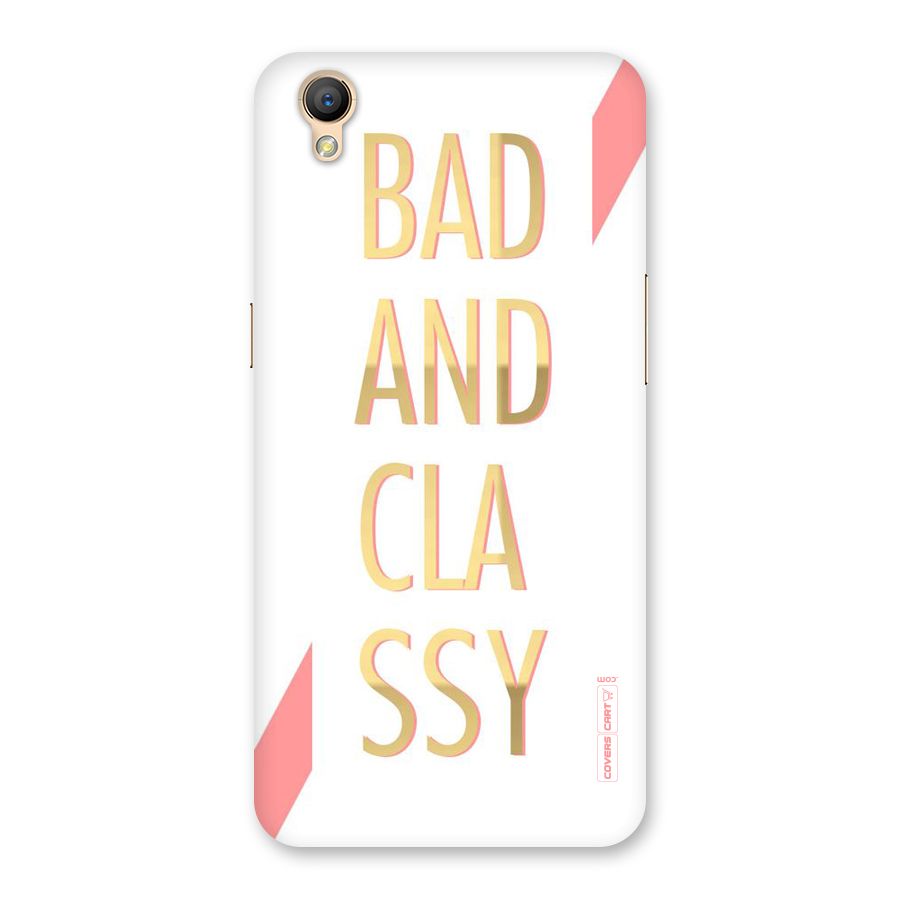 Bad And Classy Back Case for Oppo A37