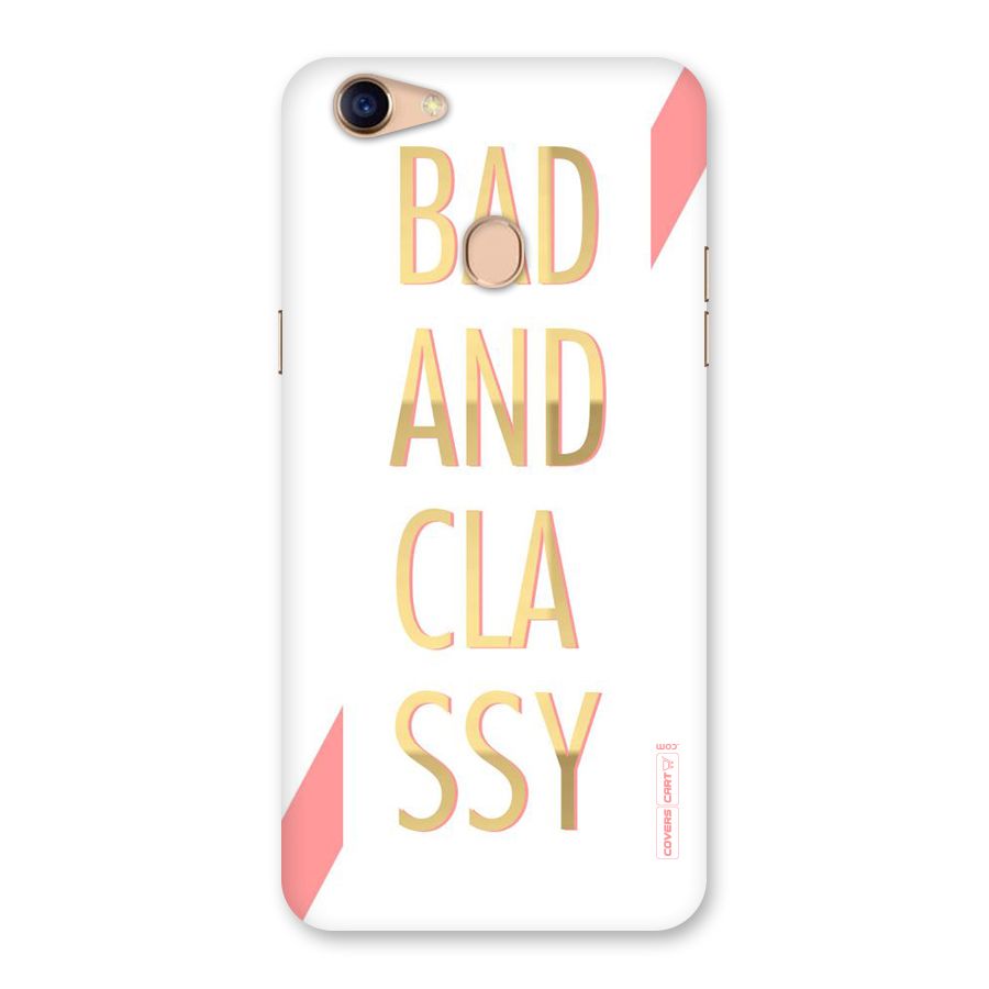 Bad And Classy Back Case for Oppo F5
