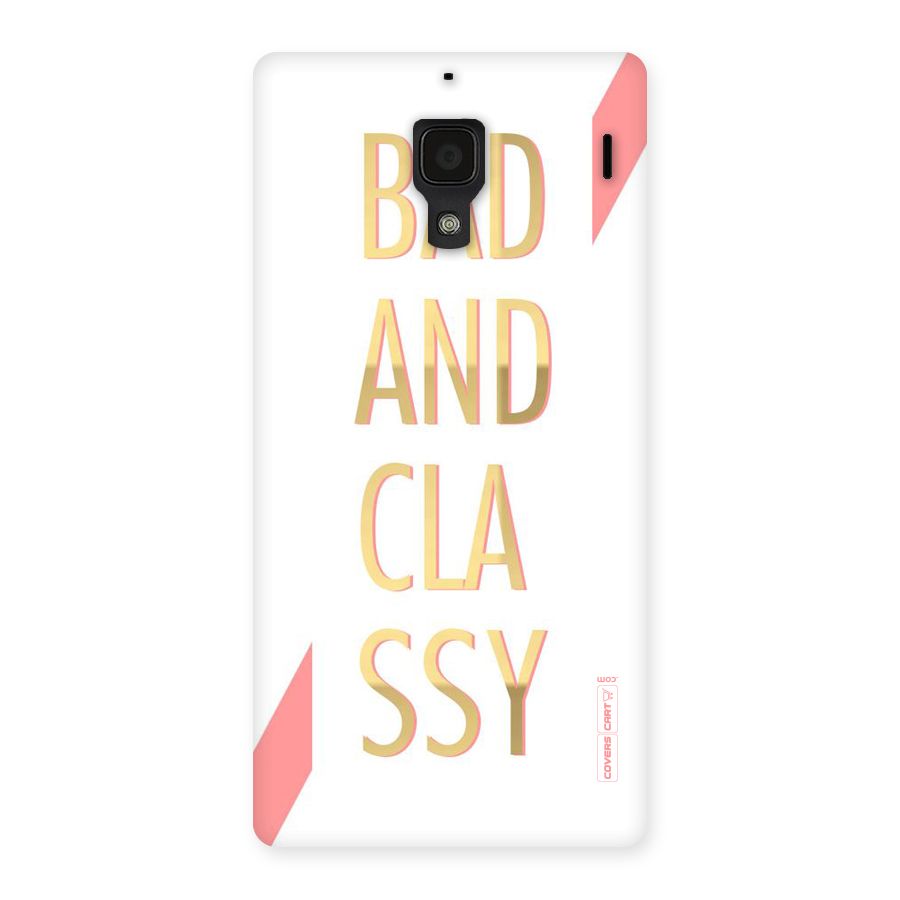 Bad And Classy Back Case for Redmi 1S