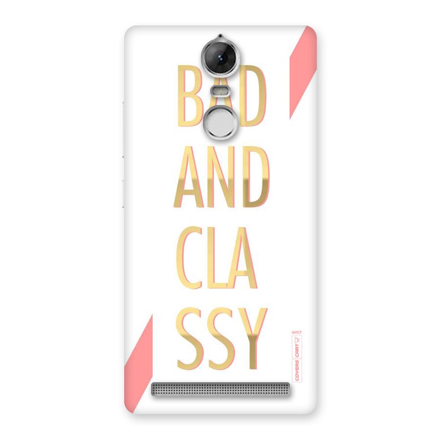 Bad And Classy Back Case for Vibe K5 Note