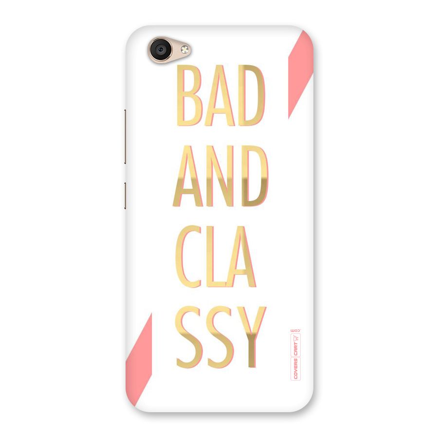 Bad And Classy Back Case for Vivo V5 Plus