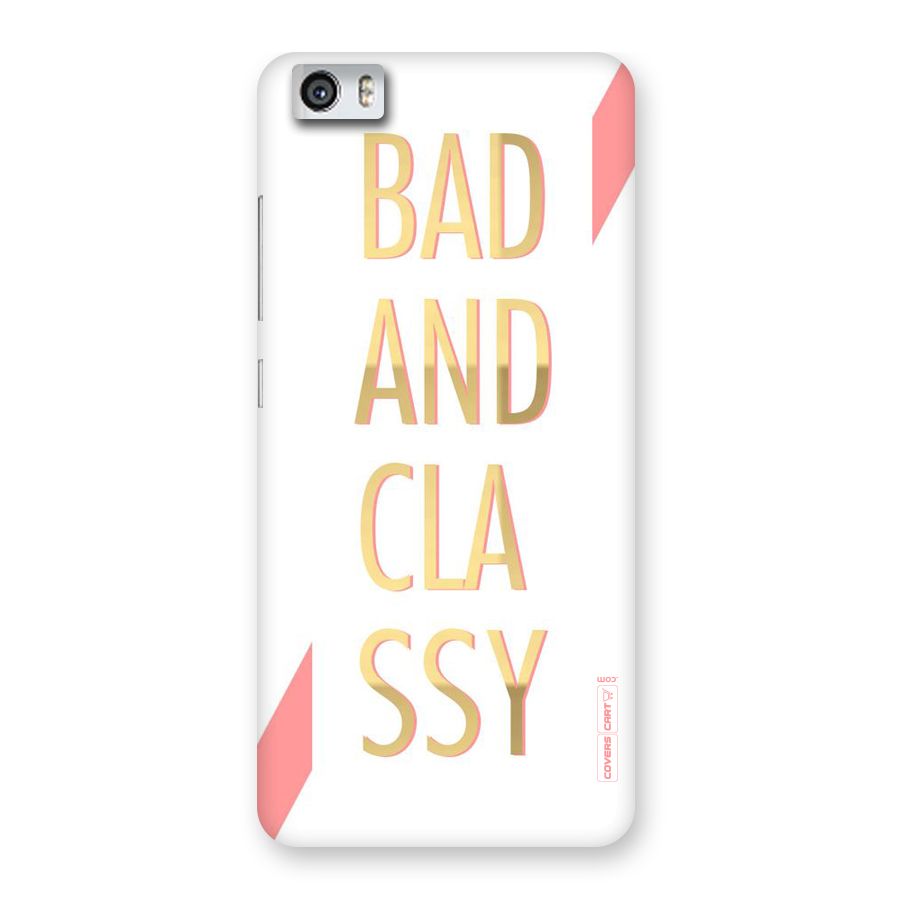 Bad And Classy Back Case for Xiaomi Redmi Mi5