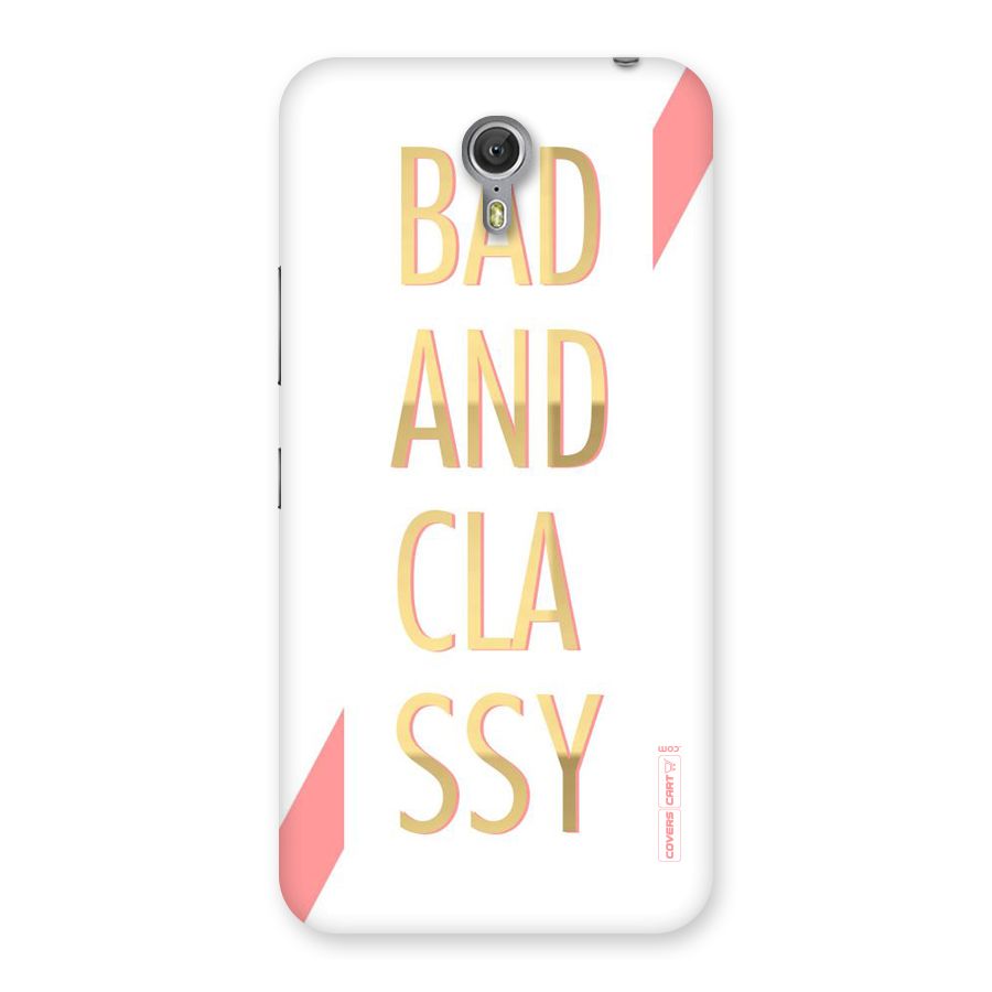 Bad And Classy Back Case for Zuk Z1