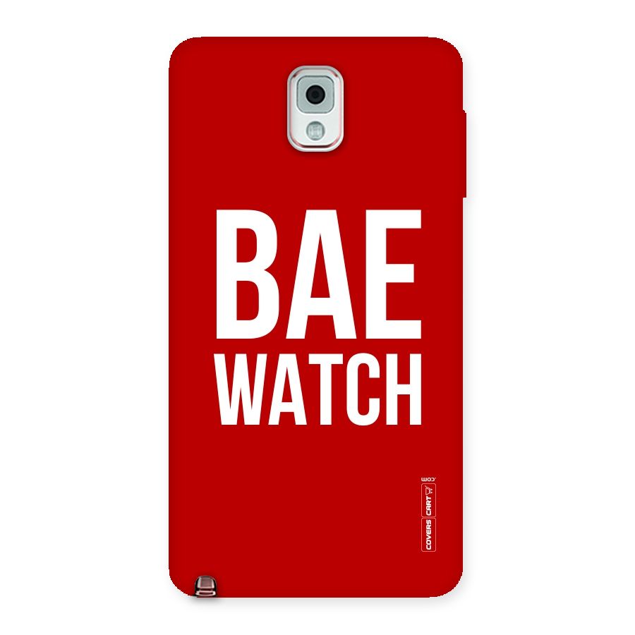 Bae Watch Back Case for Galaxy Note 3