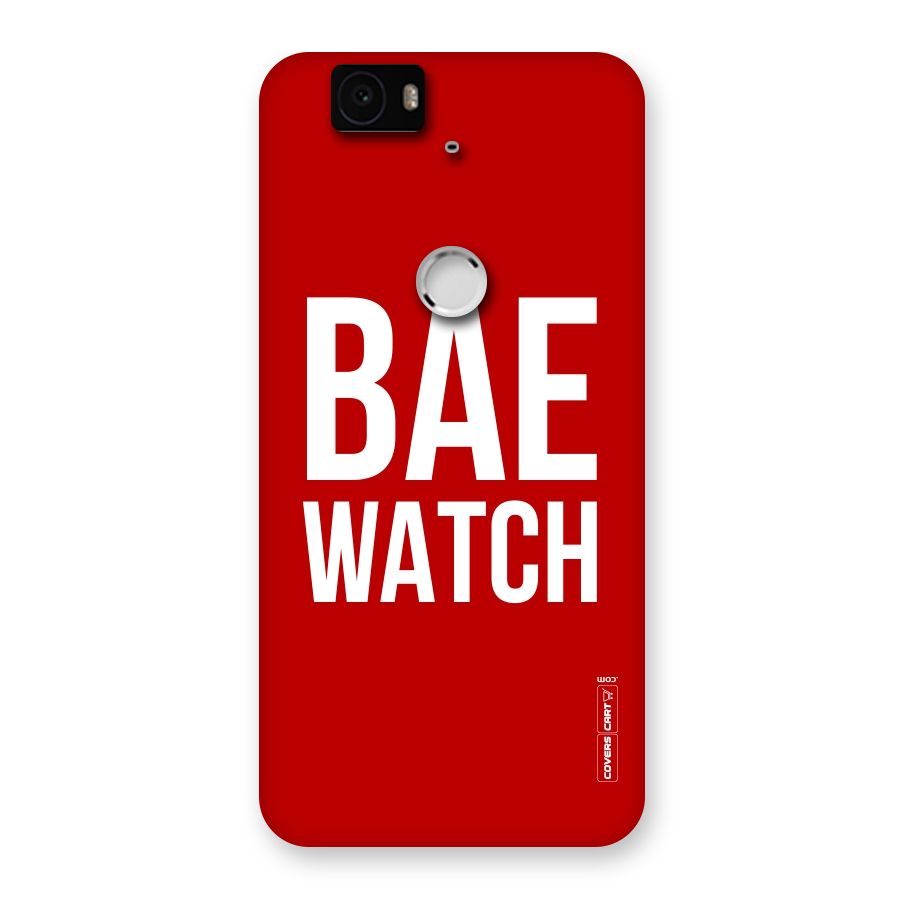 Bae Watch Back Case for Google Nexus-6P