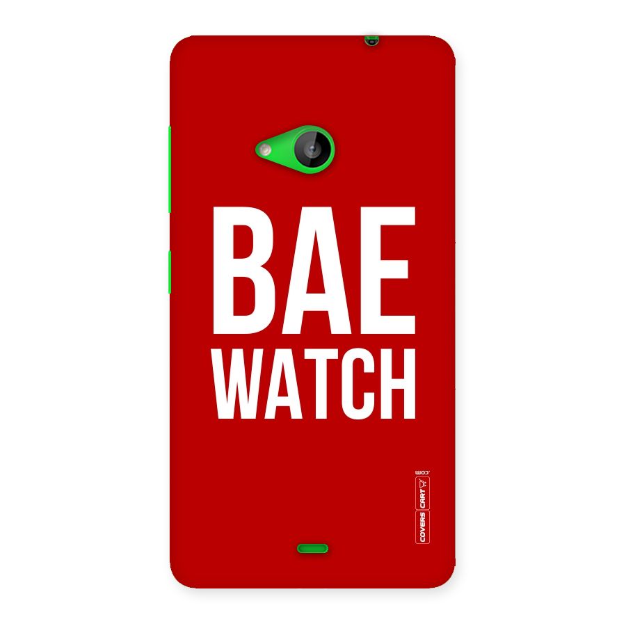 Bae Watch Back Case for Lumia 535