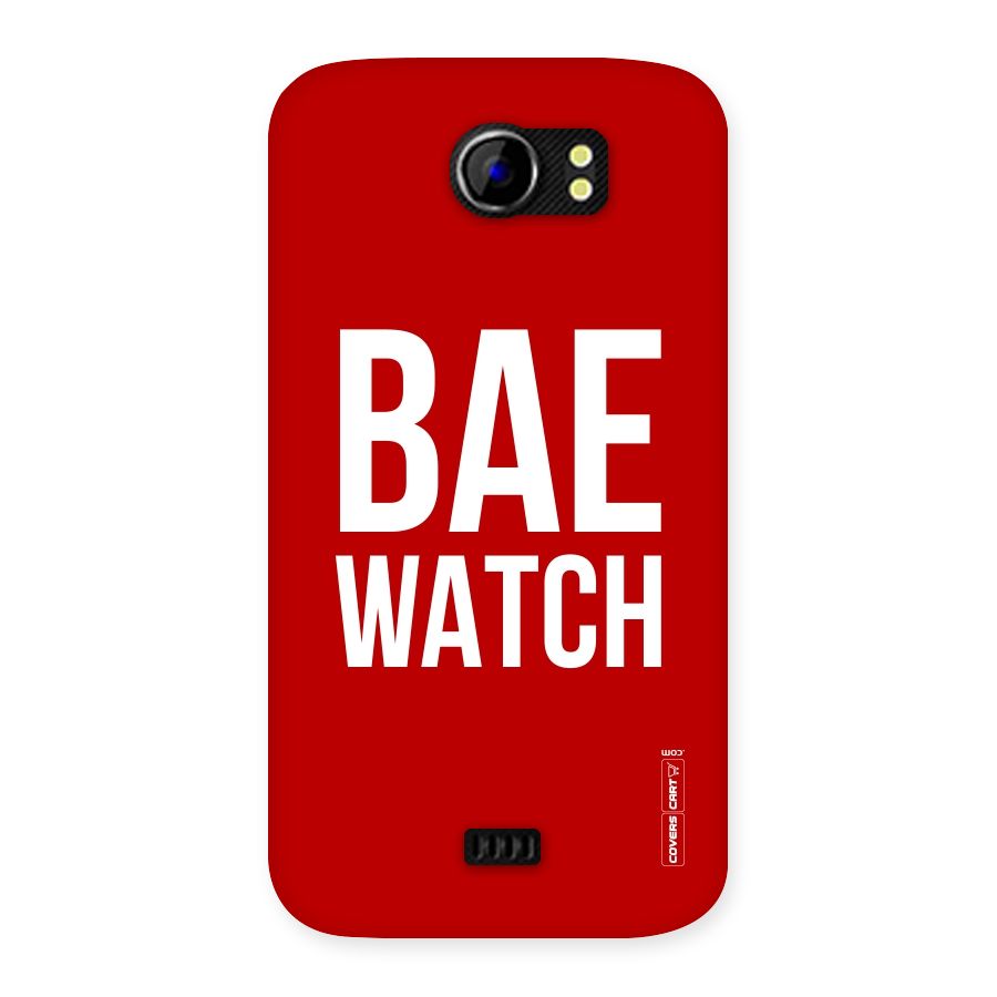 Bae Watch Back Case for Micromax Canvas 2 A110