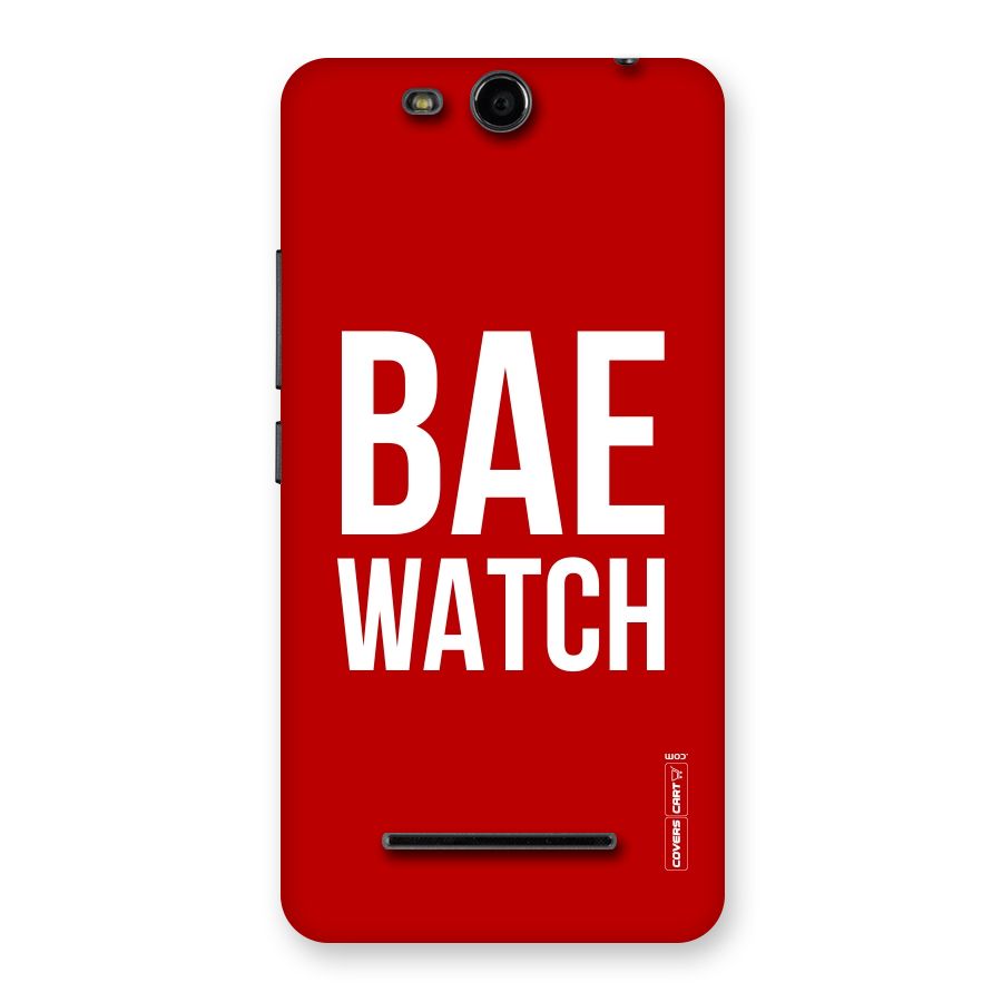 Bae Watch Back Case for Micromax Canvas Juice 3 Q392