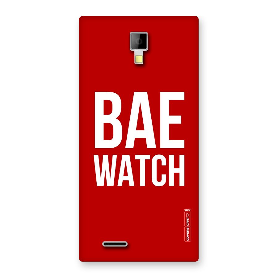 Bae Watch Back Case for Micromax Canvas Xpress A99