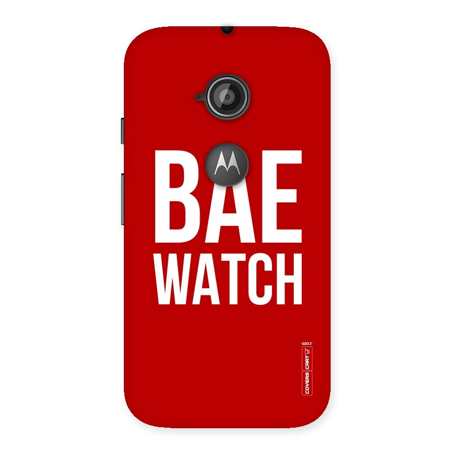 Bae Watch Back Case for Moto E 2nd Gen