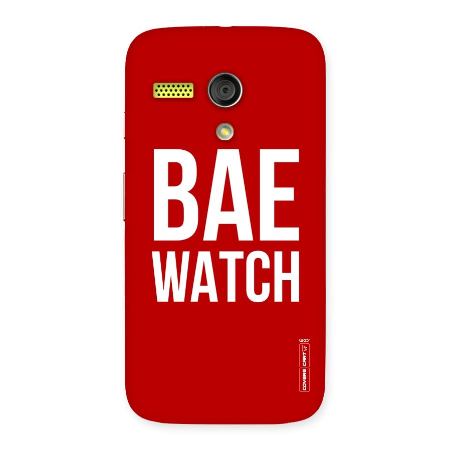 Bae Watch Back Case for Moto G