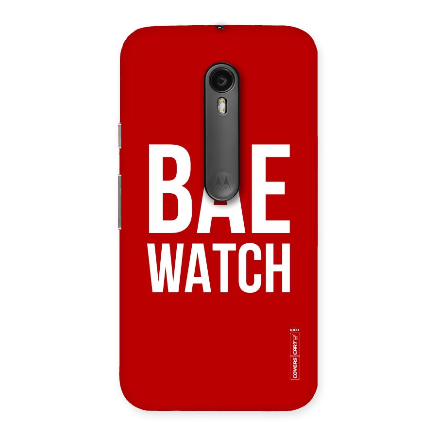 Bae Watch Back Case for Moto G3