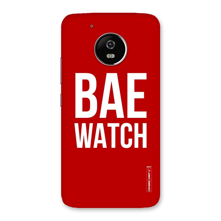 Bae Watch Back Case for Moto G5