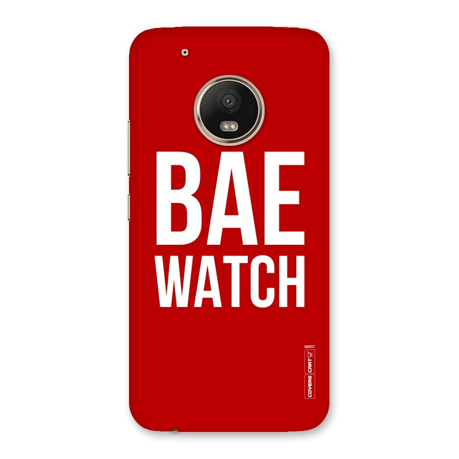 Bae Watch Back Case for Moto G5 Plus