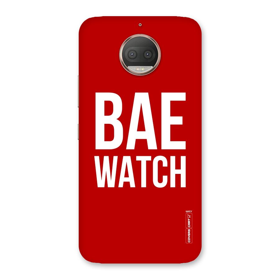 Bae Watch Back Case for Moto G5s Plus