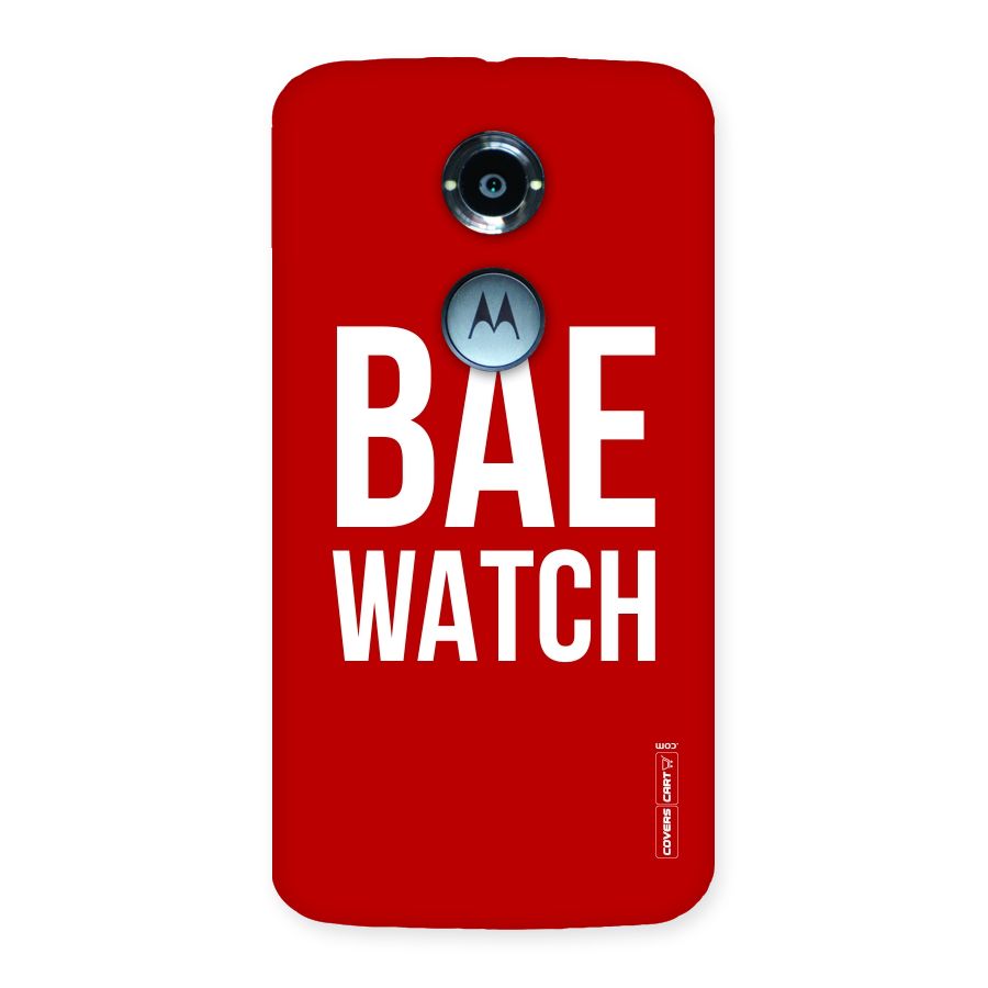Bae Watch Back Case for Moto X 2nd Gen