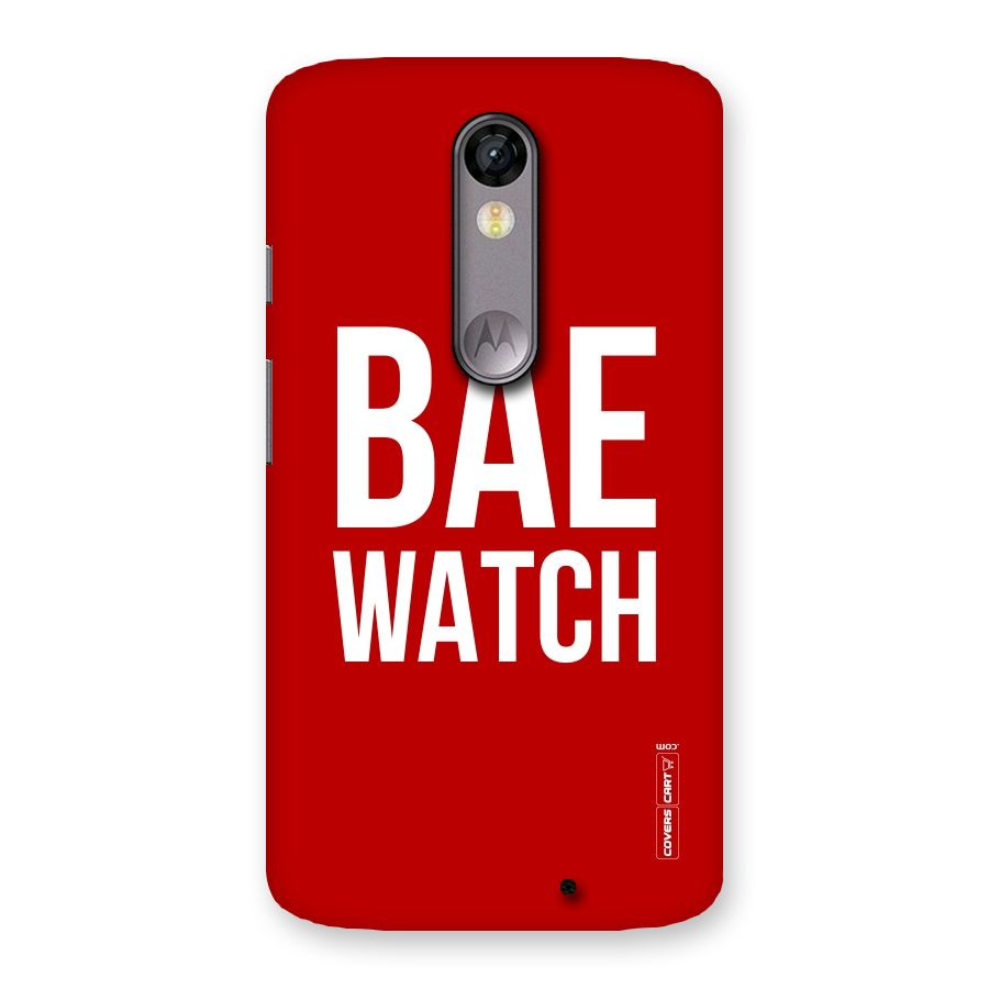 Bae Watch Back Case for Moto X Force