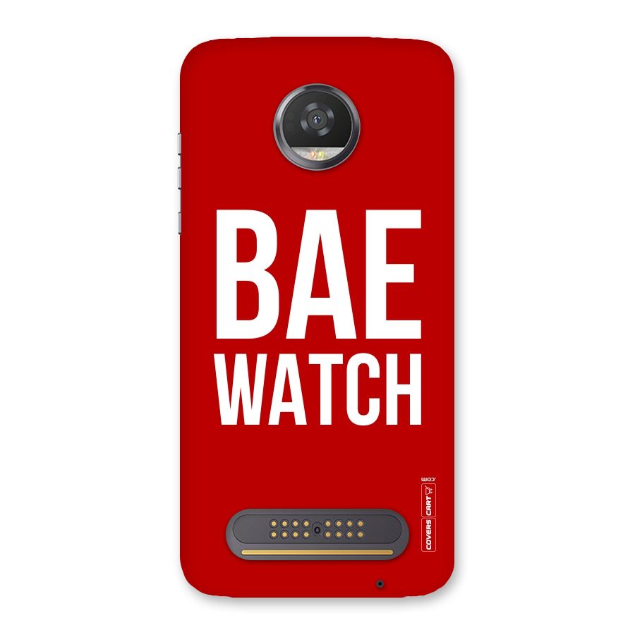 Bae Watch Back Case for Moto Z2 Play