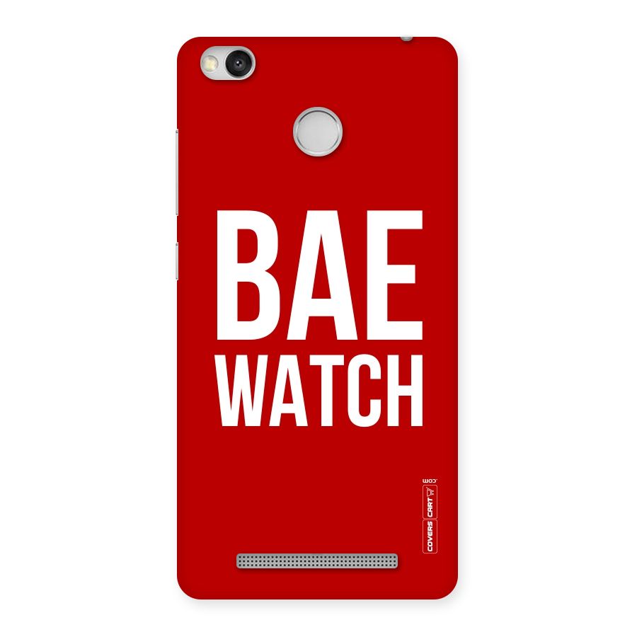 Bae Watch Back Case for Redmi 3S Prime