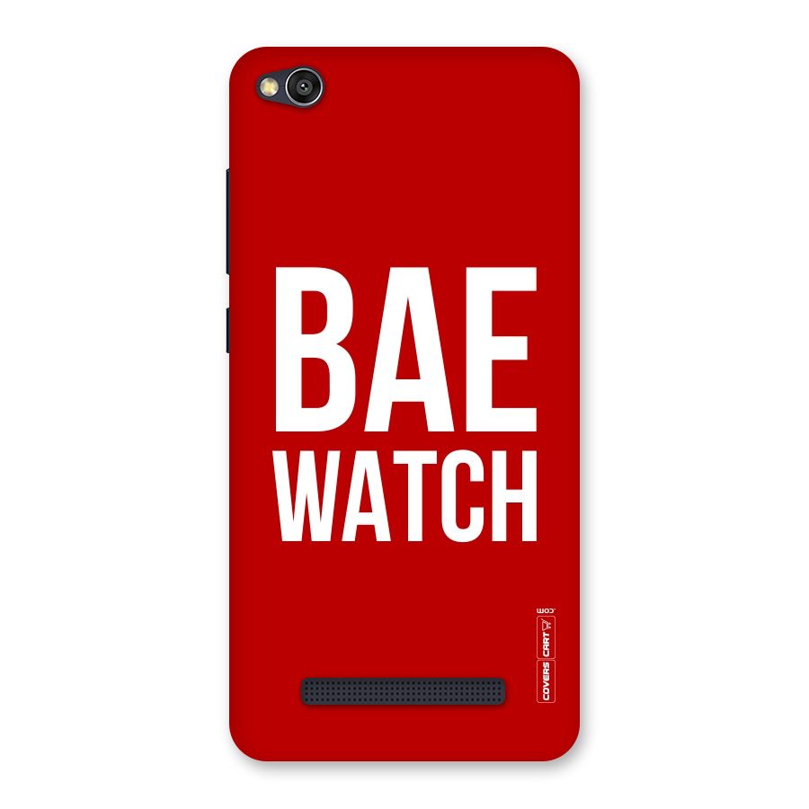 Bae Watch Back Case for Redmi 4A
