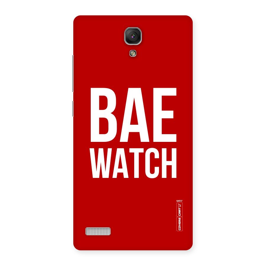 Bae Watch Back Case for Redmi Note
