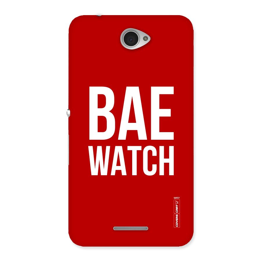 Bae Watch Back Case for Sony Xperia E4