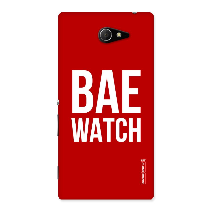 Bae Watch Back Case for Sony Xperia M2