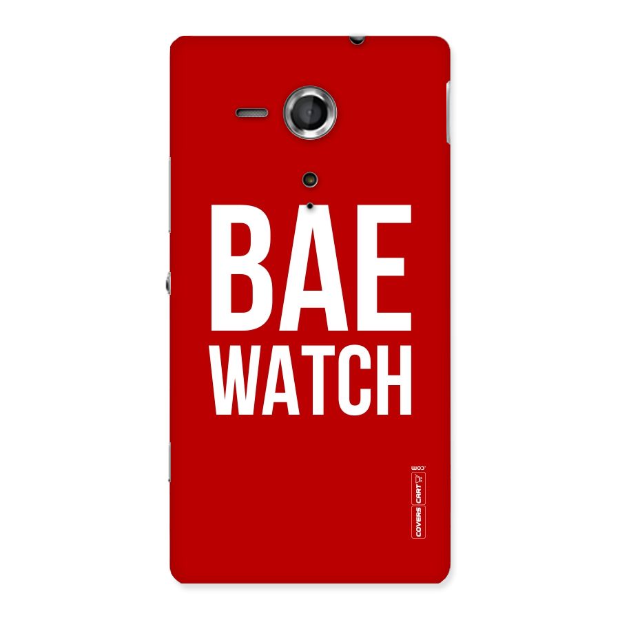 Bae Watch Back Case for Sony Xperia SP