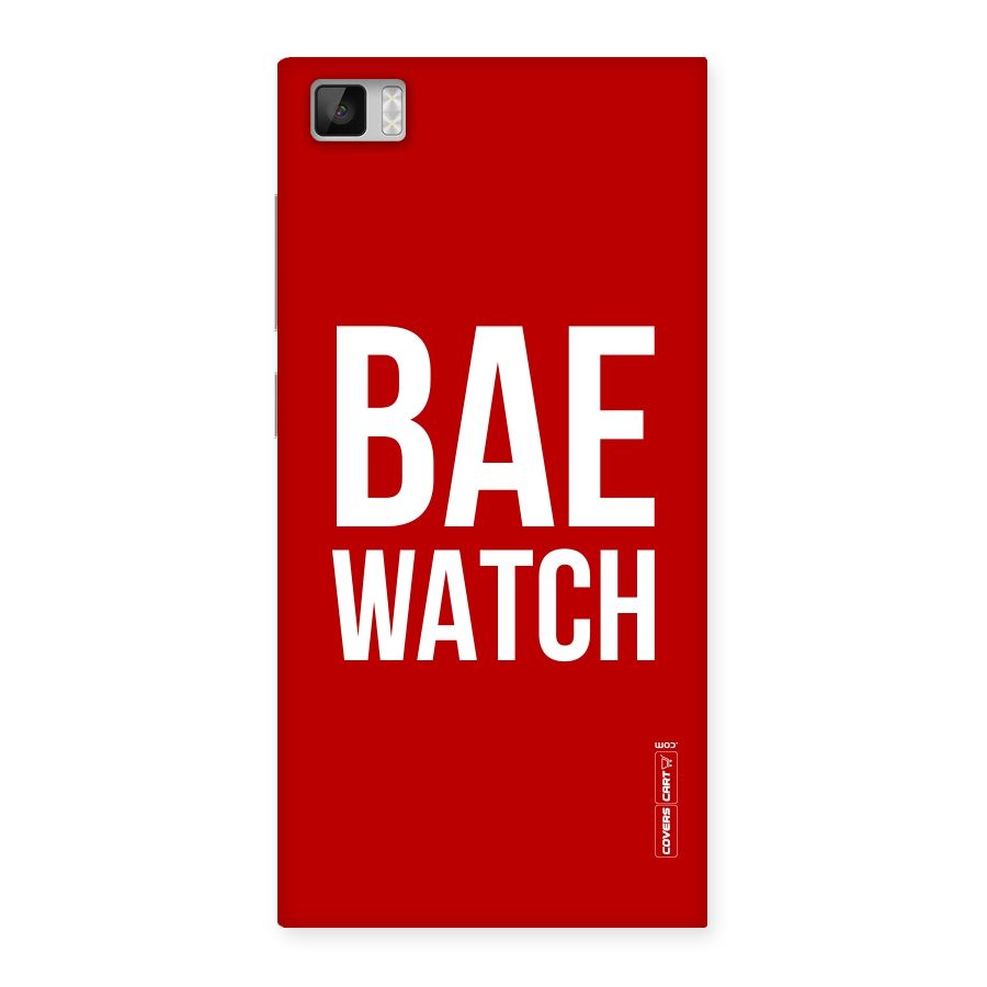 Bae Watch Back Case for Xiaomi Mi3