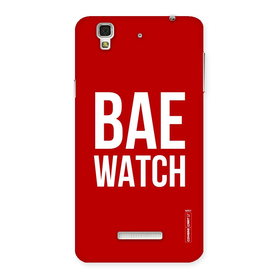 Bae Watch Back Case for YU Yureka Plus