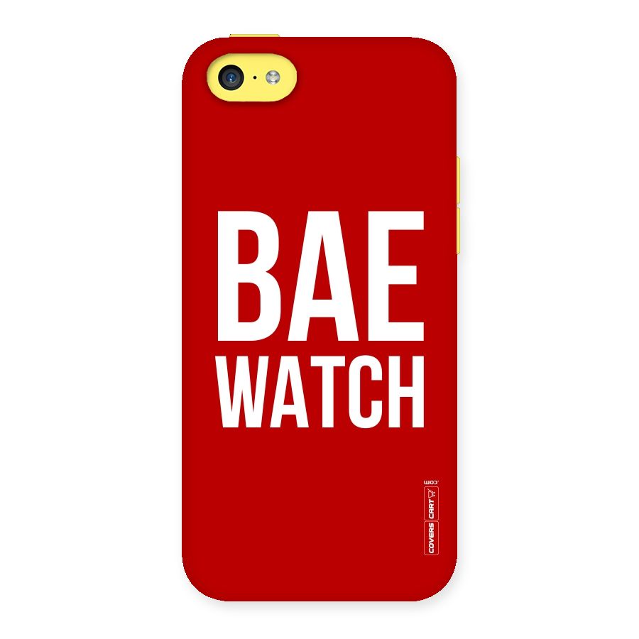 Bae Watch Back Case for iPhone 5C