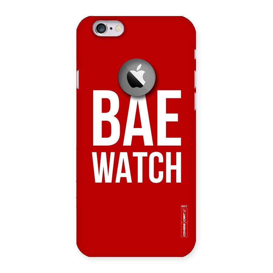 Bae Watch Back Case for iPhone 6 Logo Cut