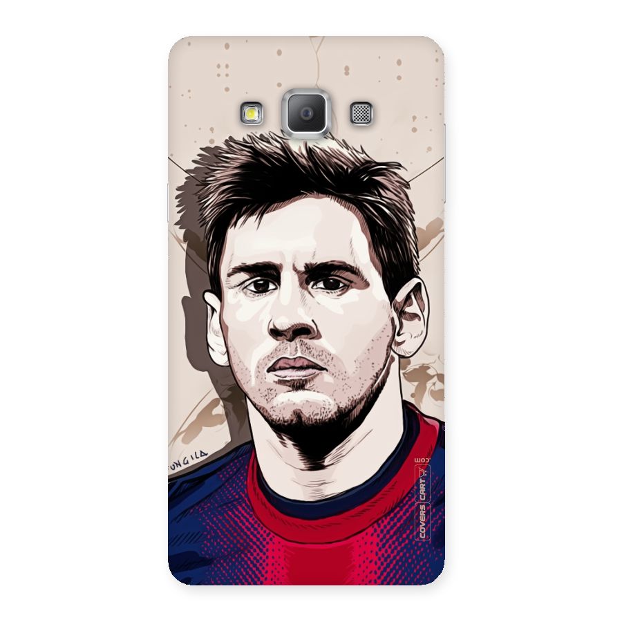 Barca King Messi Back Case for Galaxy A7