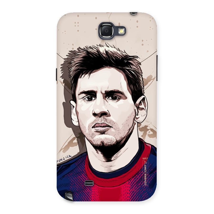 Barca King Messi Back Case for Galaxy Note 2