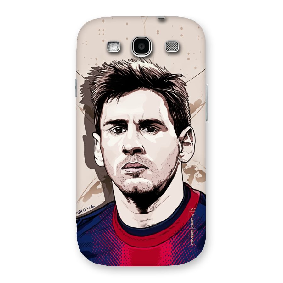 Barca King Messi Back Case for Galaxy S3