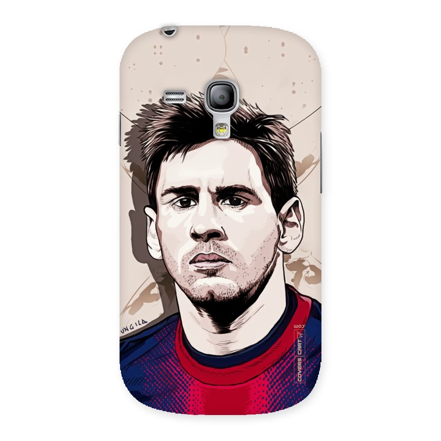 Barca King Messi Back Case for Galaxy S3 Mini