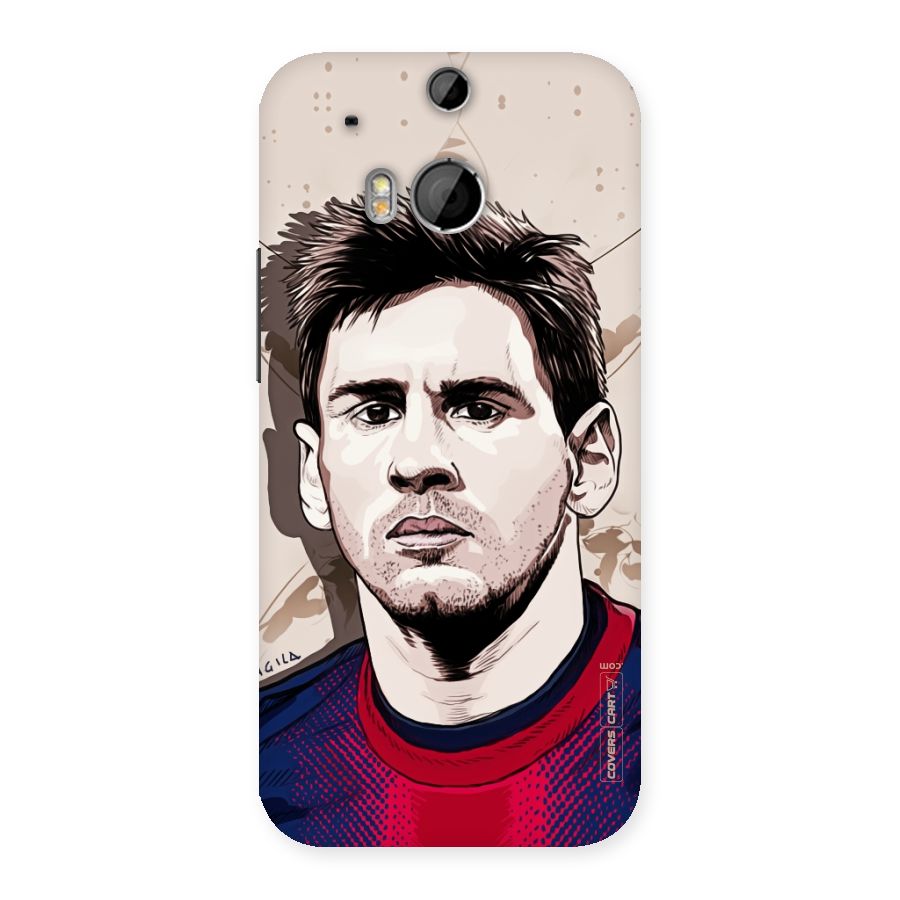 Barca King Messi Back Case for HTC One M8