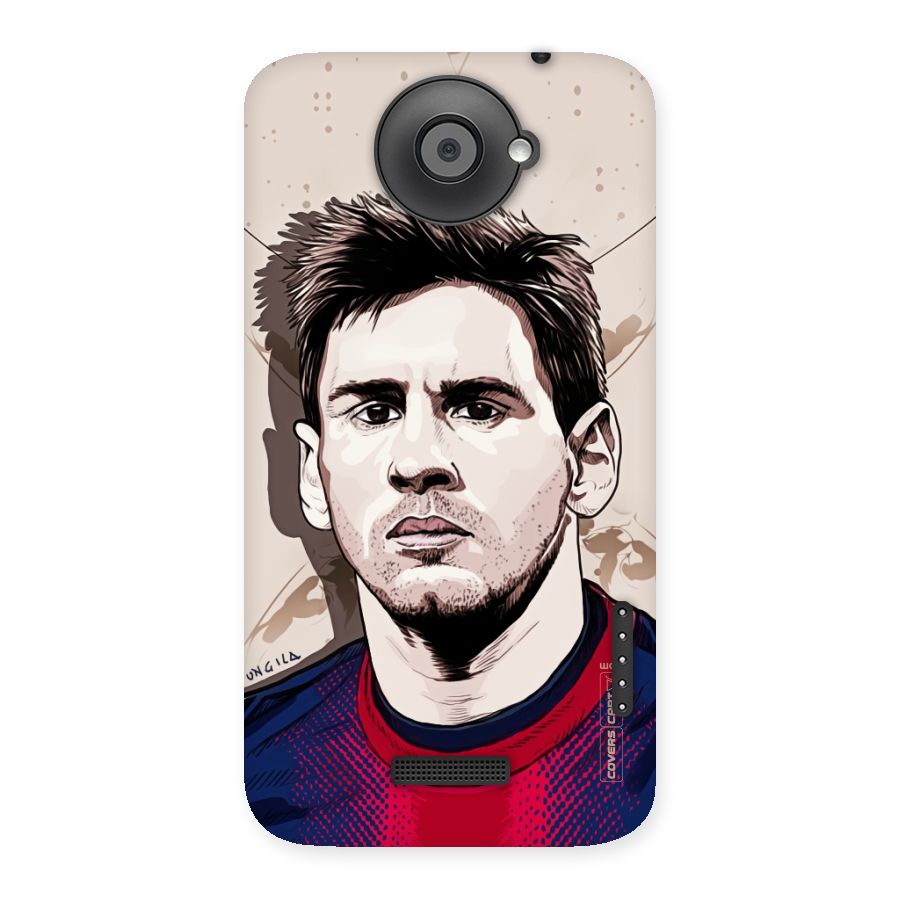 Barca King Messi Back Case for HTC One X