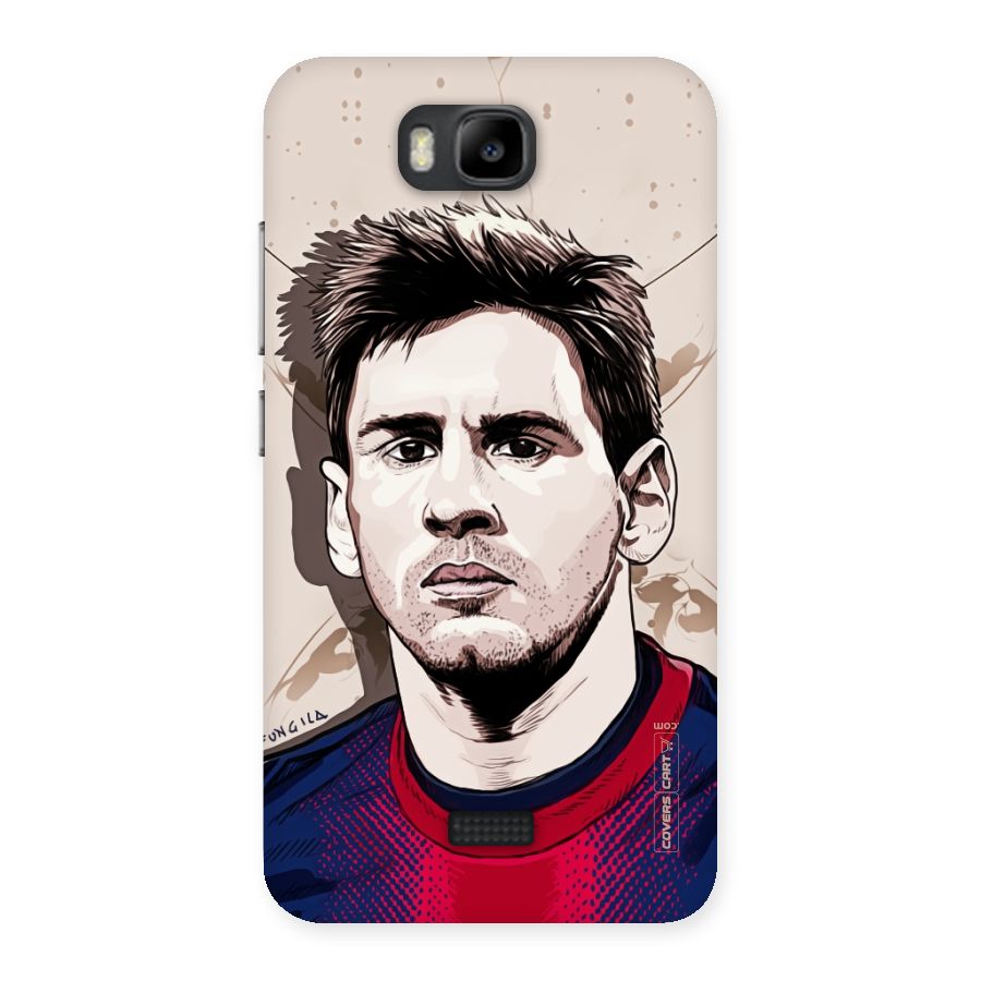 Barca King Messi Back Case for Honor Bee