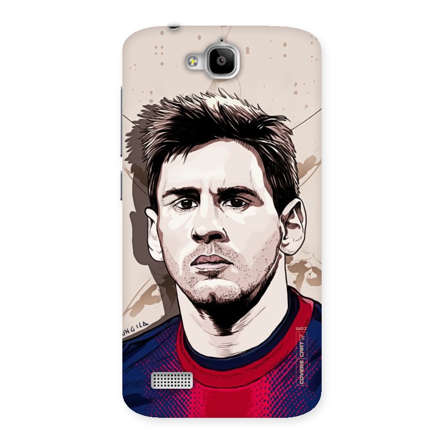 Barca King Messi Back Case for Honor Holly