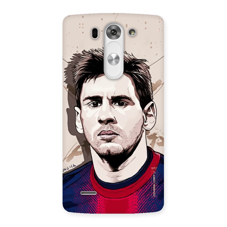 Barca King Messi Back Case for LG G3 Beat