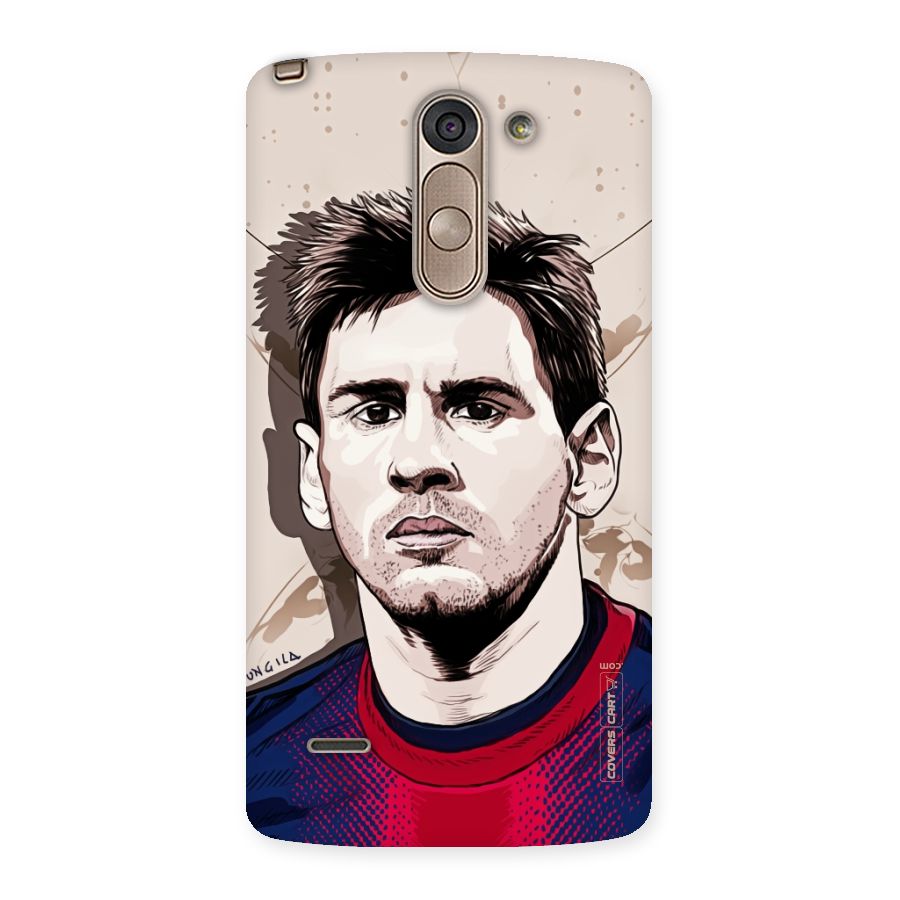Barca King Messi Back Case for LG G3 Stylus