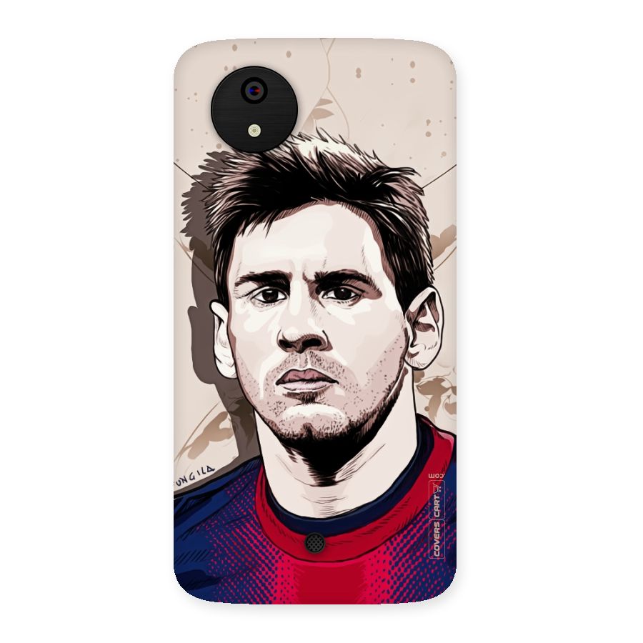 Barca King Messi Back Case for Micromax Canvas A1