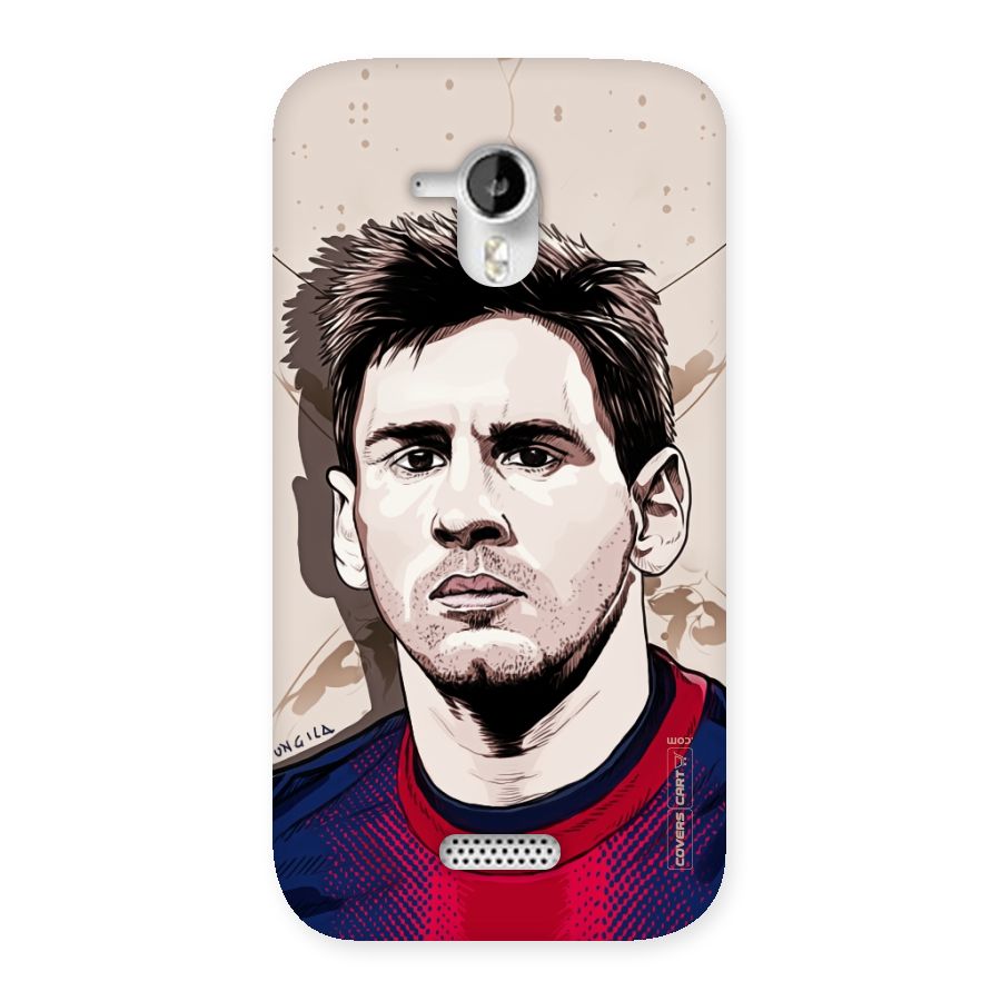 Barca King Messi Back Case for Micromax Canvas HD A116