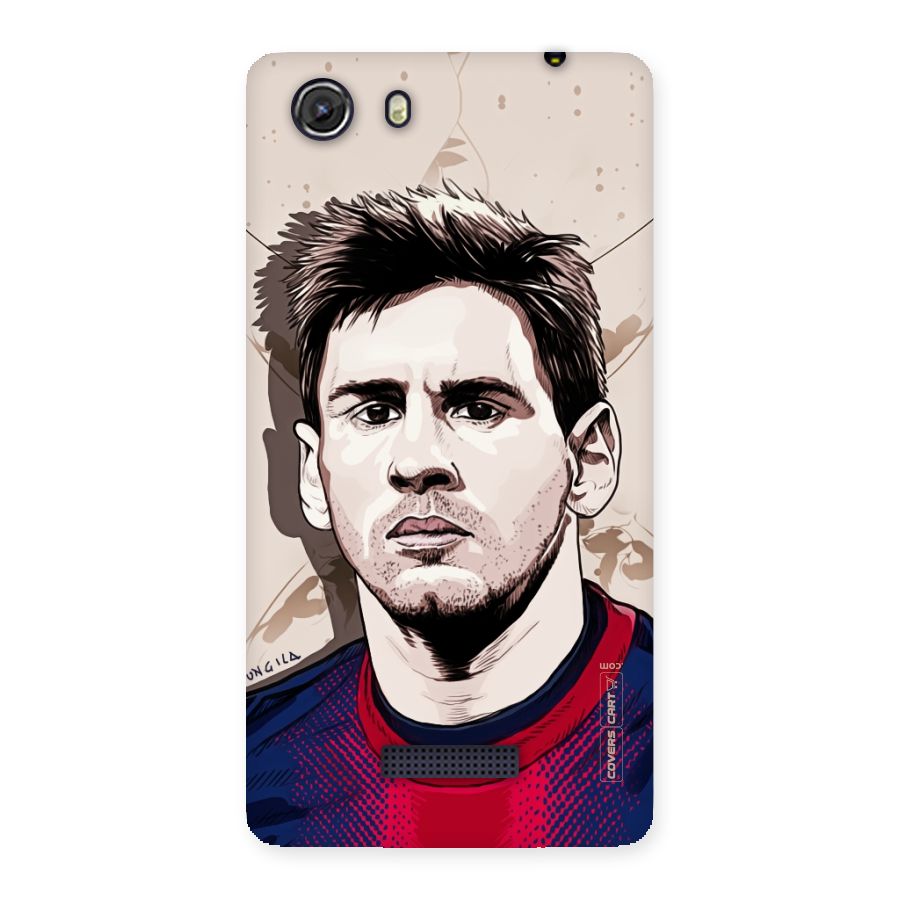 Barca King Messi Back Case for Micromax Unite 3