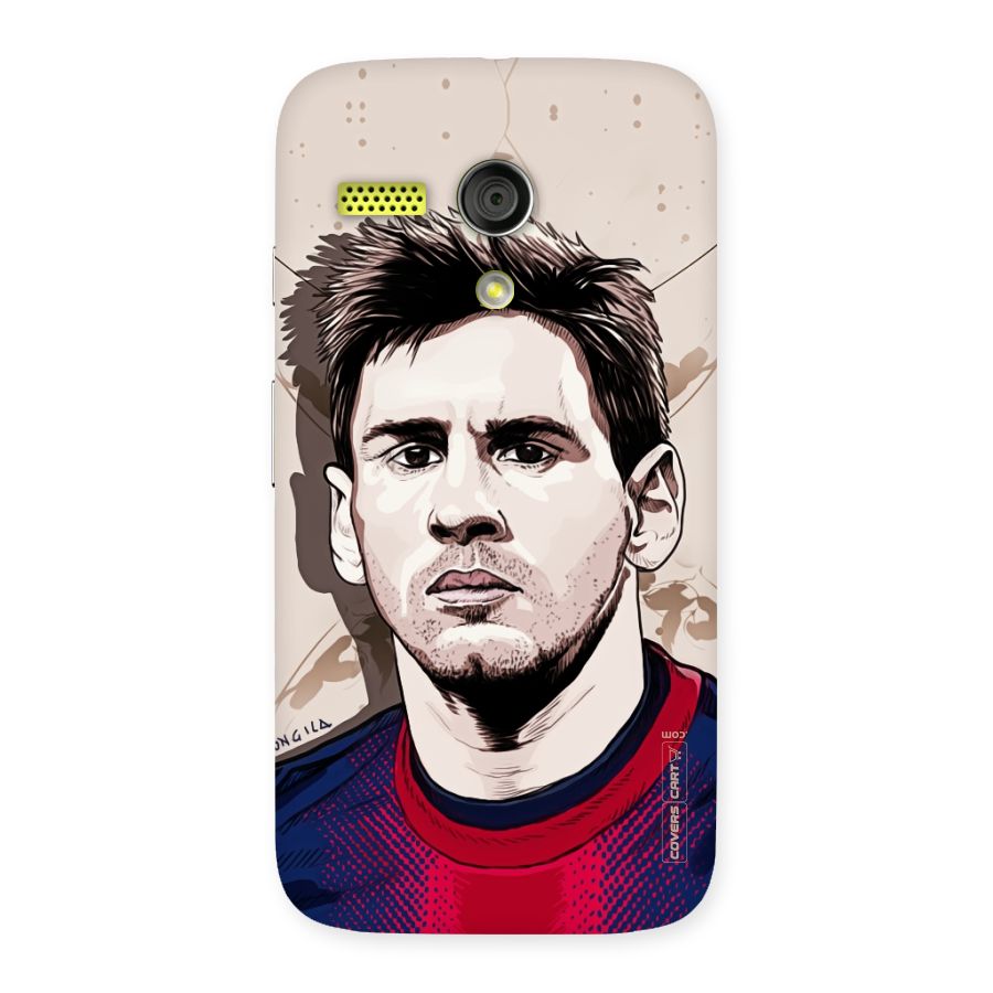 Barca King Messi Back Case for Moto G
