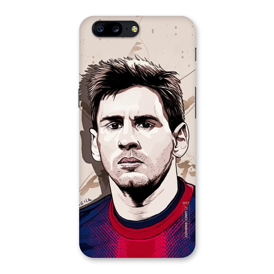 Barca King Messi Back Case for OnePlus 5